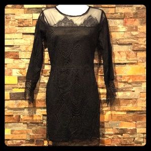 Charlotte Russe netted dress- EUC!!